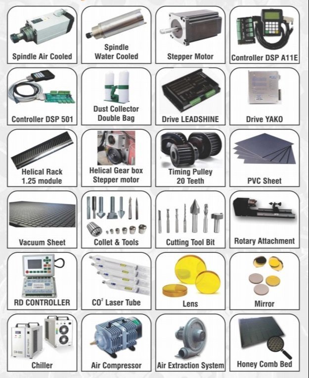 CO2 Laser Machine part